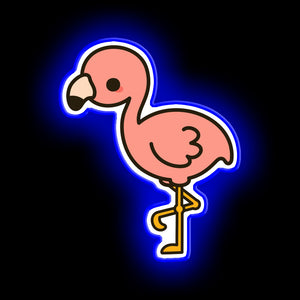 flamingo lamp bedroom
