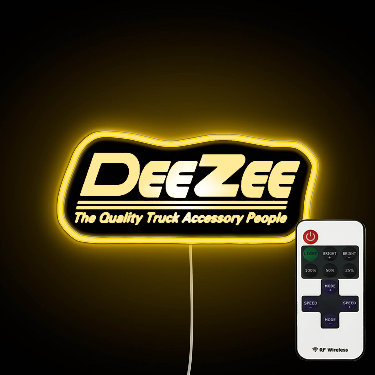 Neon Wall Light - Deezee Logo – Neon Factory