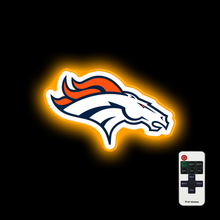 Load image into Gallery viewer, NFL neon signs Denver Broncos