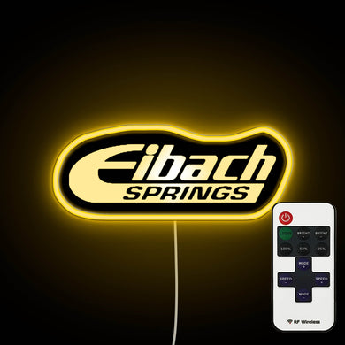 Eibach Springs Logo neon sign