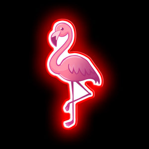 flamingo led sign