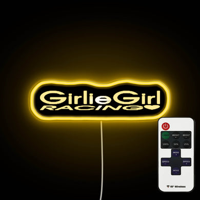 Girlie Girl Racing neon sign