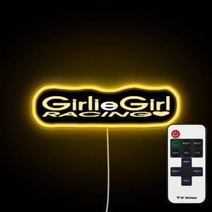 Girlie Girl Racing neon sign
