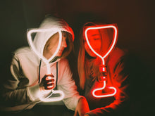 Load image into Gallery viewer, Glass of Wine Neon