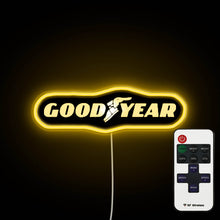 Load image into Gallery viewer, Goodyear Logo neon sign