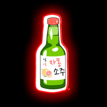 Load image into Gallery viewer, Soju bottle bar neon sign