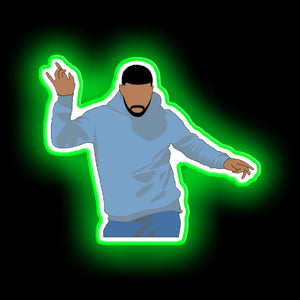 Drake Hotline neon sign