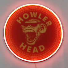 Load image into Gallery viewer, Howler Head Whiskey Neon Sign