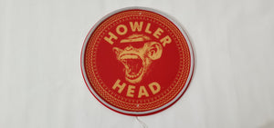 Howler Head Whiskey LED LIGHT WALL BAR Neon Sign