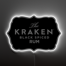 Load image into Gallery viewer, Kraken rum neon sign