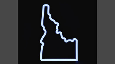 Idaho neon sign