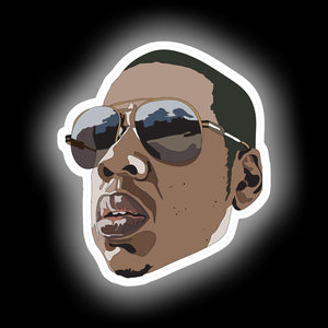 JAY Z neon sign