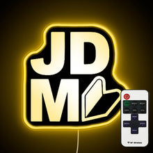 Load image into Gallery viewer, JDM Logo neon sign