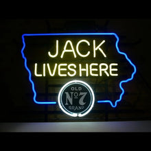 Load image into Gallery viewer, Jack-Daniels-Jack-Lives-Here-IOWA