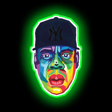 Load image into Gallery viewer, Jay Z Rapper neon sign