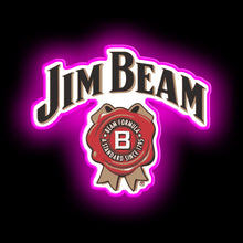 Load image into Gallery viewer, Jim Beam neon sign