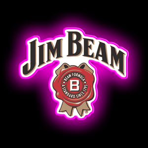 Jim Beam neon sign