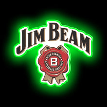 Load image into Gallery viewer, Jim Beam  bar neon sign