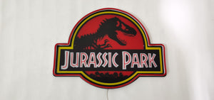 Jurassic Park logo movie neon light neon led sign