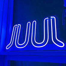 Load image into Gallery viewer, Juul vape blue neon light