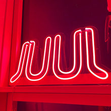 Load image into Gallery viewer, Juul sign made with led red