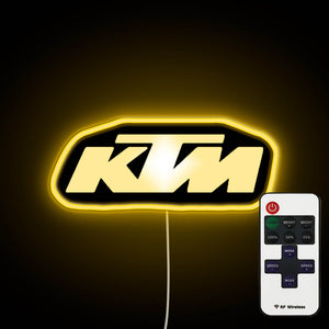 KTM Racing neon sign