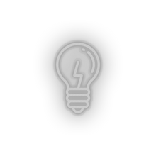 Load image into Gallery viewer, white light_blub led back to school creative education idea light blub student study neon factory