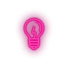 Load image into Gallery viewer, pink light_blub led back to school creative education idea light blub student study neon factory