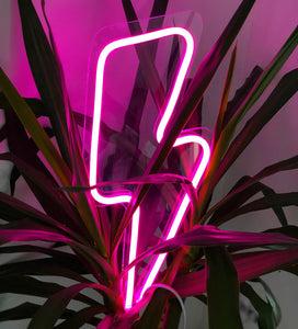 Lightning Bolt neon sign