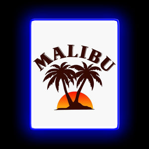 Malibu logo wall decor