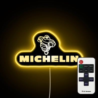 Michelin Logo neon sign