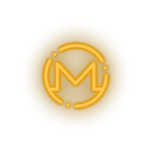 Load image into Gallery viewer, Monero Crypto Neon sign RGB Led