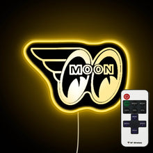Load image into Gallery viewer, Mooneyes Logo neon sign