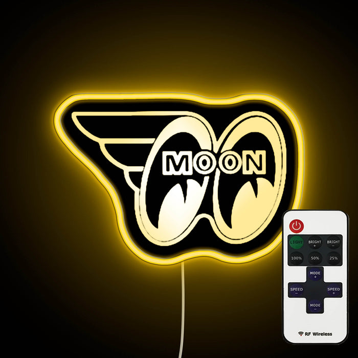Mooneyes Logo neon sign