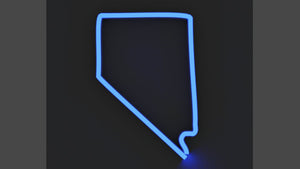 Nevada neon sign