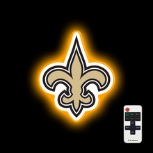 Load image into Gallery viewer, New Orleans Saints neon lights