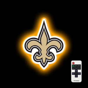 New Orleans Saints neon lights