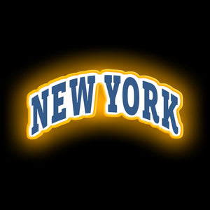New York Capital neon sign