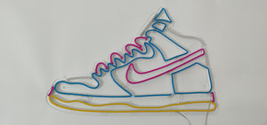 Air Jordan 1 rainbow 🌈 Sneakers Neon Sign