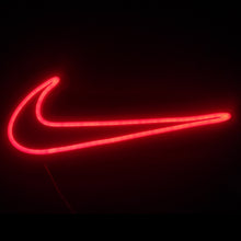 Load image into Gallery viewer, nike swoosh neon sign