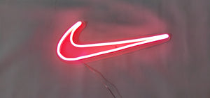 NIKE logo LED NEON wall gift pink