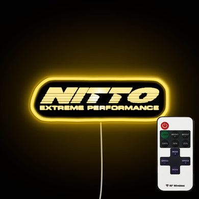 Nitto Extreme Performance neon sign
