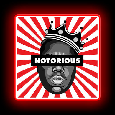 Notorious BIG led neon sign for sale