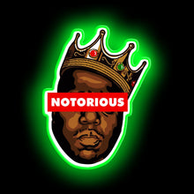 Load image into Gallery viewer, Notorious B.I.G neon sign