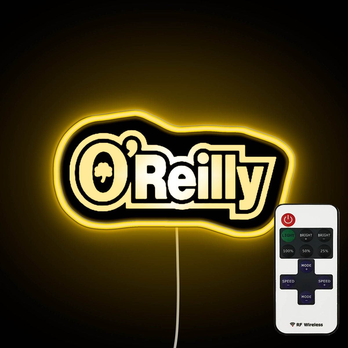 OReilly Auto Parts Logo Neon Wall Light OReilly Auto Parts