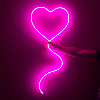 Balloon Heart Neon sign
