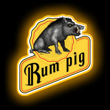 Load image into Gallery viewer, Rum Pig neon sign