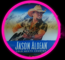 Load image into Gallery viewer, Jason aldean coors light neon sign