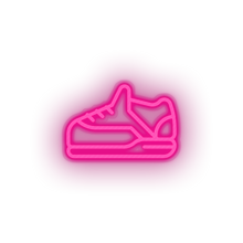 Load image into Gallery viewer, pink shoes led back to school education shoes sneakers sport student study neon factory