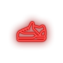 Load image into Gallery viewer, red shoes led back to school education shoes sneakers sport student study neon factory